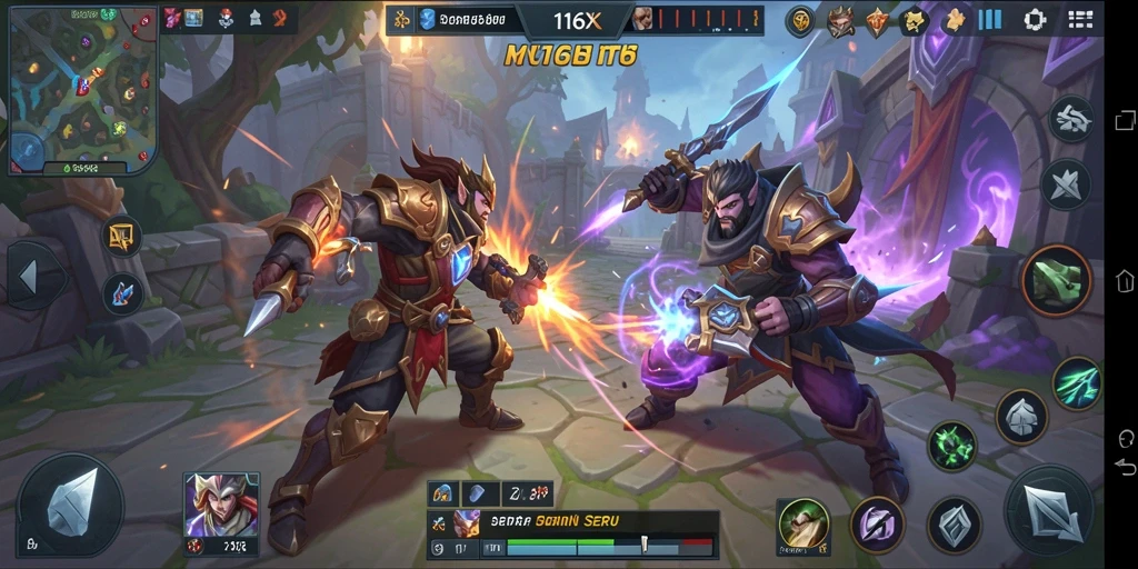Gameplay seru 116X dengan grafik menarik dan tim yang solid.