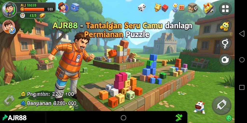 Gameplay menarik AJR88 dalam memberikan tantangan teka-teki.