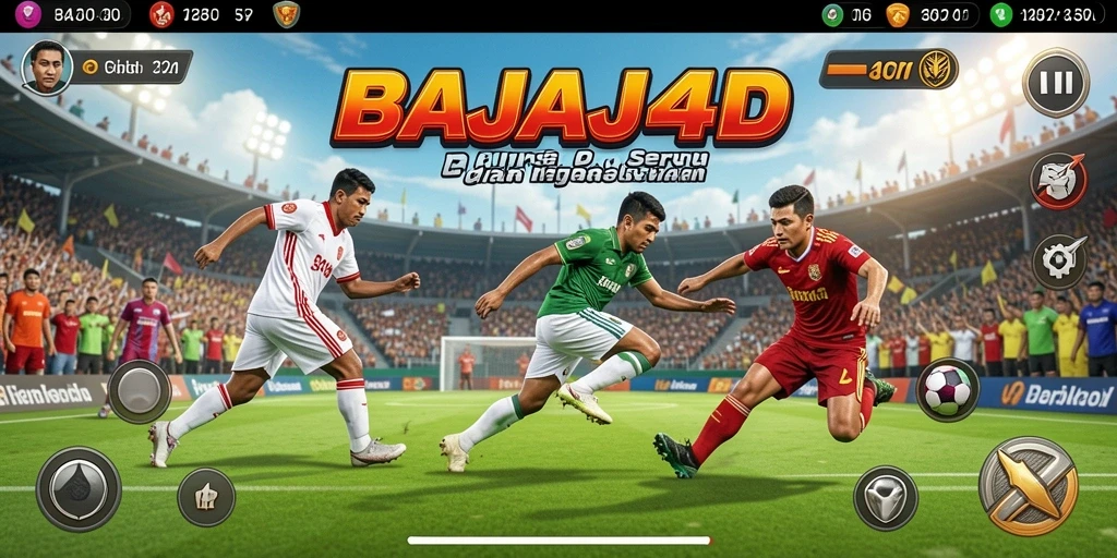 Screenshot gameplay BAJAJ4D yang menampilkan aksi olahraga seru.