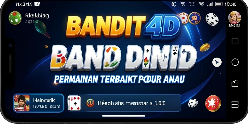 Screenshot gameplay BANDIT4D yang menunjukkan serunya permainan Domino.