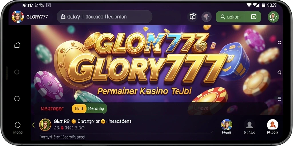 Tampilan gameplay seru di GLORY777 dengan suasana Kasino yang menarik.