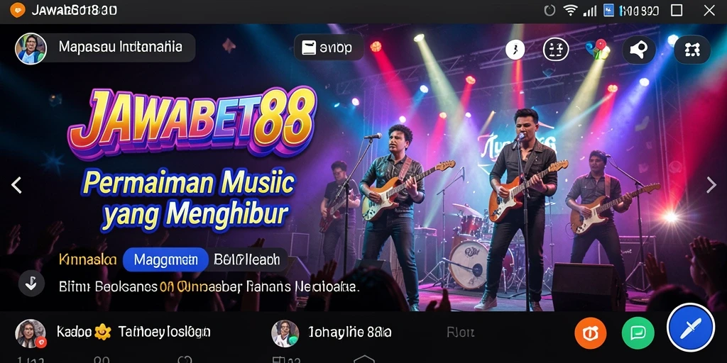 Screenshot utama JAWABET88 menampilkan gameplay interaktif yang menyenangkan.