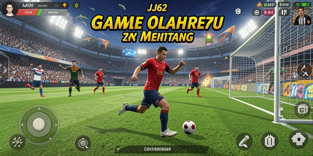 Tangkapan layar utama JJ62 menampilkan gameplay yang menegangkan dan kompetitif.
