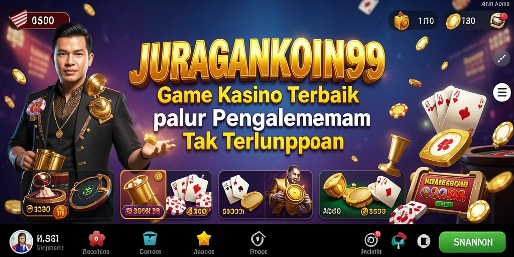 Tampilan gameplay seru di JURAGANKOIN99 yang sangat menghibur.