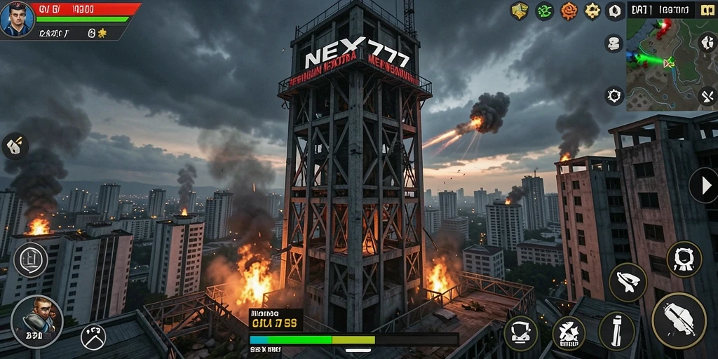 Tampilan gameplay NEX777 yang menegangkan dan penuh strategi.