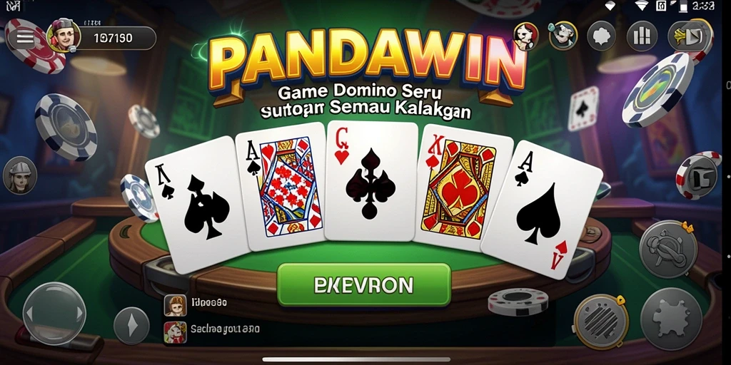 Tampilan menarik dari gameplay PANDAWIN yang seru.