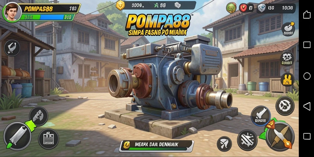 Tampilan gameplay POMPA88 yang menarik dan interaktif.