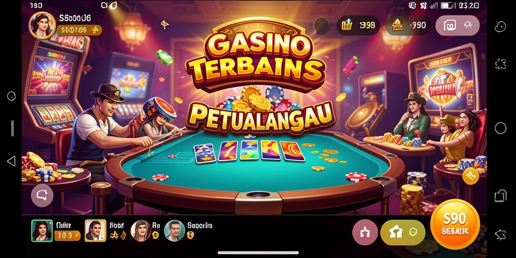 Tampilan gameplay Kasino yang menarik dan interaktif dari S80.