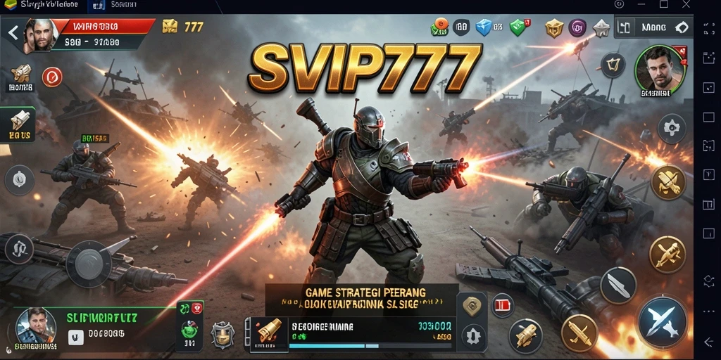 Tampilan gameplay seru dan strategi mendalam dari SVIP777.