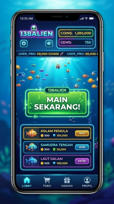 Proses unduh aplikasi yang cepat di 138alien.